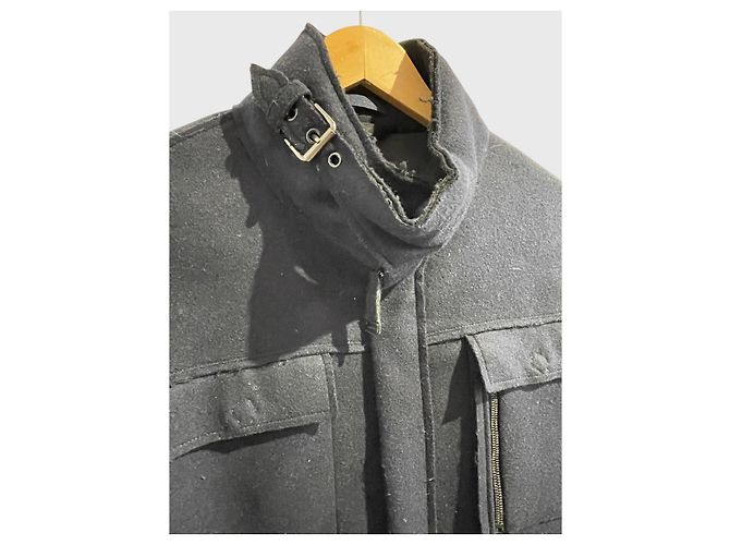 Cappotto Lanvin blu navy T.52 - vista 3