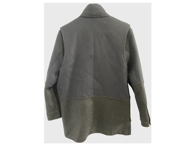 Cappotto Lanvin blu navy T.52 - vista 4