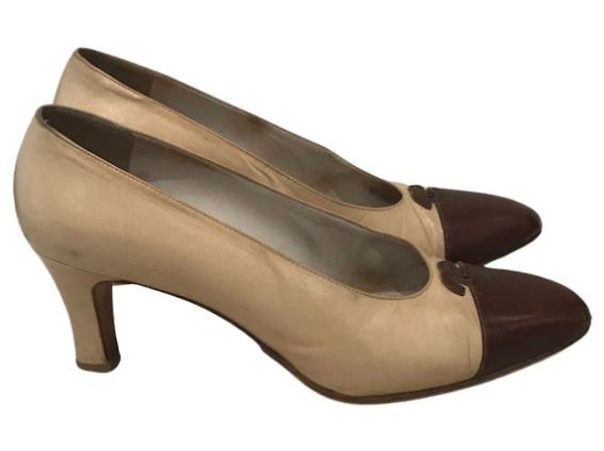 Chanel Pumps beige T.37,5 - Ansicht 9