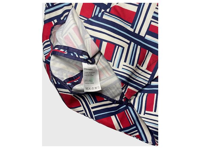 Top Carven estampado T.36 Vermelho - vista 6