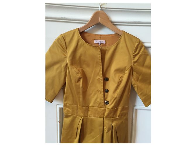 Vestido Dice Kayek de algodón amarillo Talla 38 - vista 3