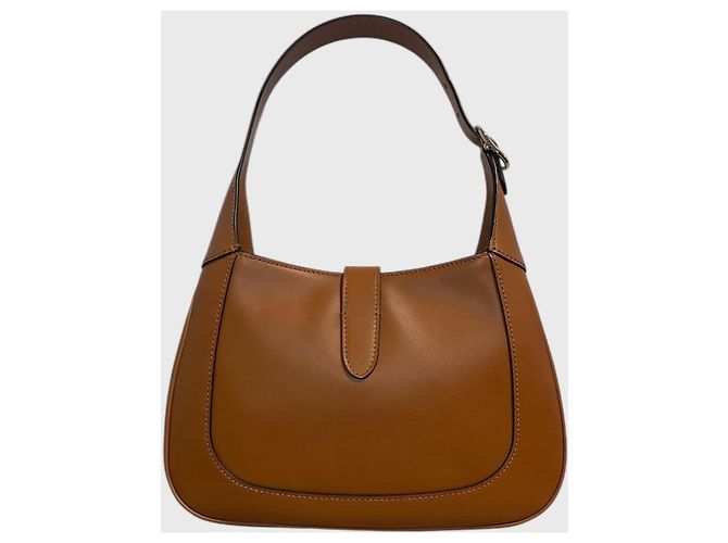Gucci Borsa Jackie 1961 camel Cammello - vista 3
