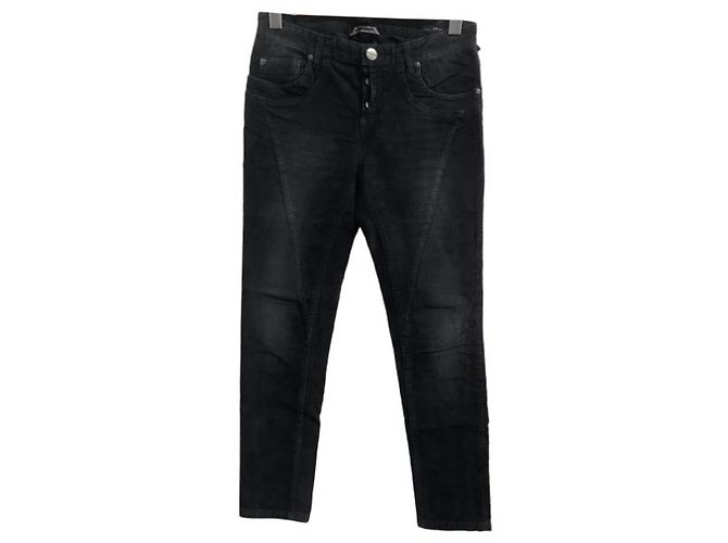 Autre Marque Jeans Heartless neri t.26 Verde - vista 9