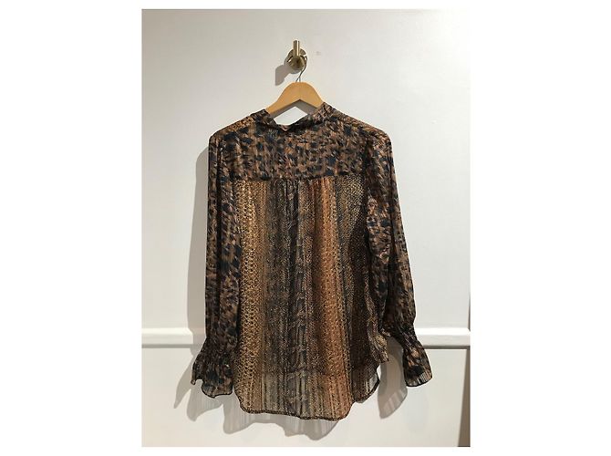 Autre Marque Chemise Dream Catcher T.42 Marrone - vista 3