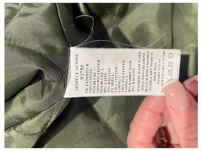 Autre Marque Parka Goa Woman Kaki T.M Khaki - Ansicht 10