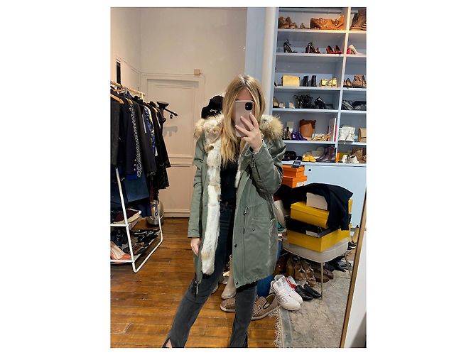 Autre Marque Parka Goa Woman Kaki T.M Khaki - Ansicht 3
