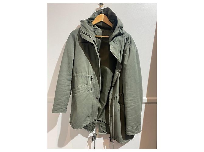 Autre Marque Parka Goa Woman Kaki T.M Khaki - Ansicht 7