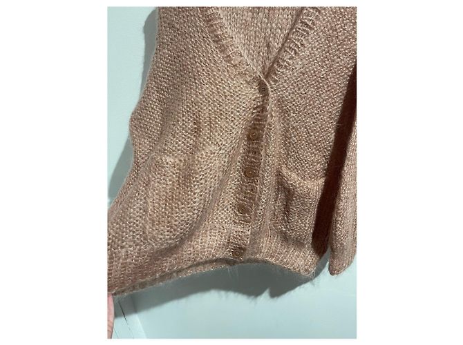 Autre Marque Strickjacke Mes Demoiselles rosa T.U Pink - Ansicht 3