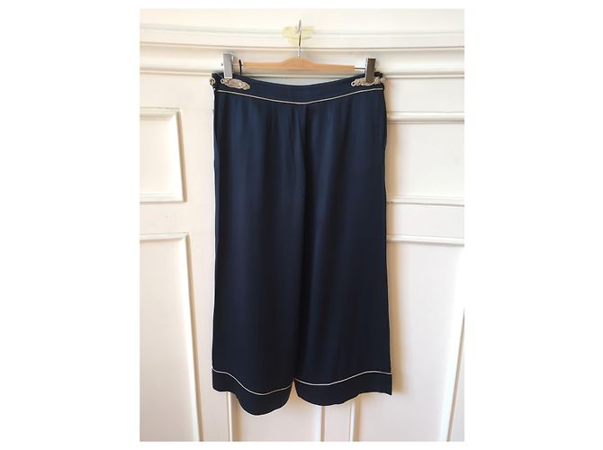 Pantalones Louis Vuitton azules T.40 - vista 3