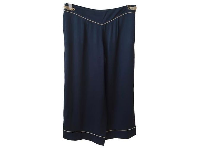 Pantalones Louis Vuitton azules T.40 - vista 6