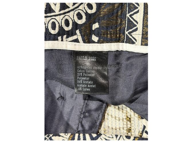 Pantalones Chloé Stora azul marino T.36 - vista 7