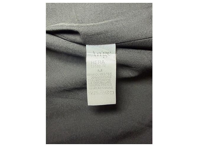 Autre Marque An'ge Paris Grey Striped Polyester Blazer Jacket - view 5