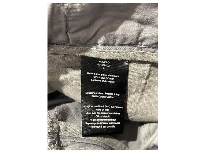 Autre Marque Pantalones Zadig & Voltaire gris T.36 - vista 6