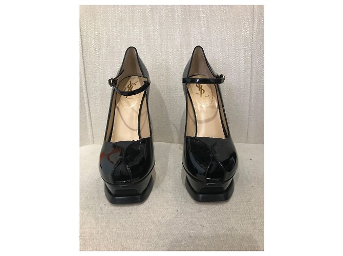 Autre Marque Décolleté Yves Saint Laurent neri T.37 Nero - vista 2