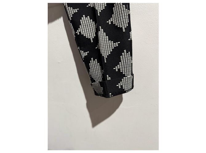 Calças Chloé Stora T.38 Preto - vista 4