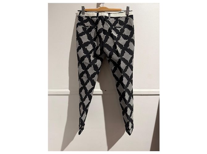 Calças Chloé Stora T.38 Preto - vista 5