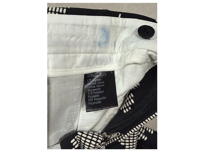 Calças Chloé Stora T.38 Preto - vista 6