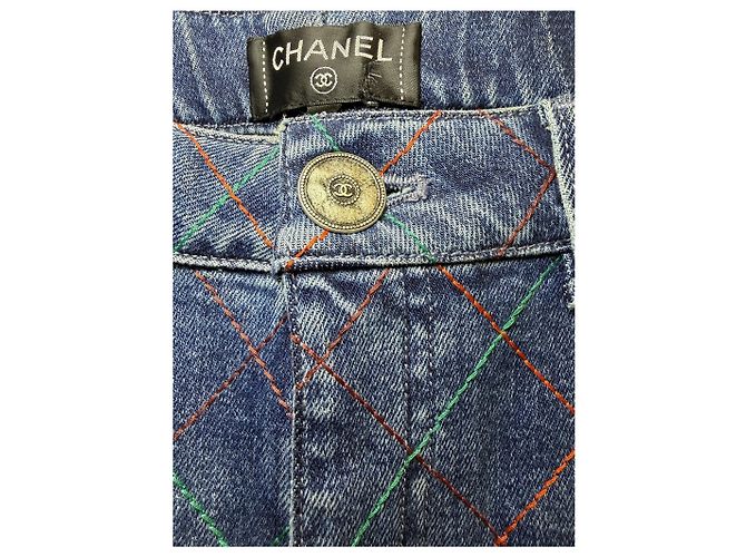 Jeans Chanel T.40 NUEVO Azul - vista 2