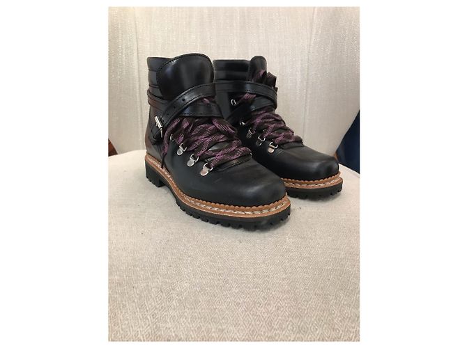 Autre Marque Ventesima Strada Stiefeletten schwarz T.38 - Ansicht 5