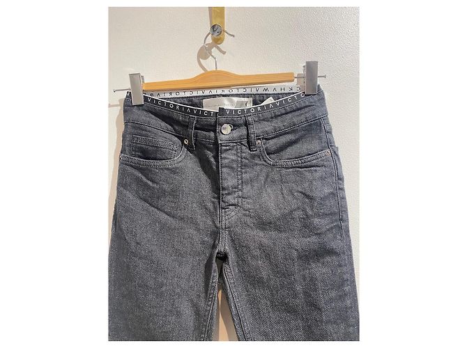 Jeans Victoria Beckham T.26 Negro - vista 2