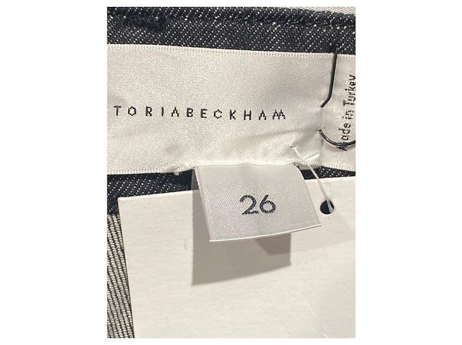 Jeans Victoria Beckham T.26 Negro - vista 5