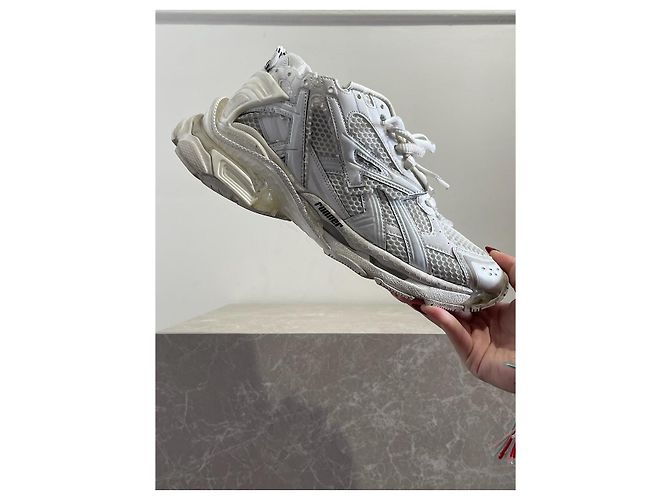 Balenciaga Runner Sneaker T.40 Weiß - Ansicht 5
