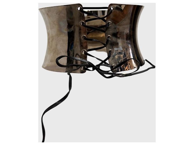 Ceinture corset Dolce & Gabbana Silvery - view 3