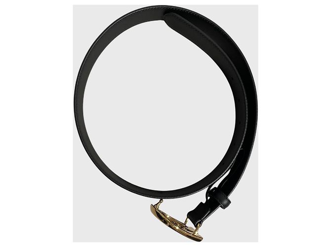 Cinturón Gucci negro T.75 - vista 3