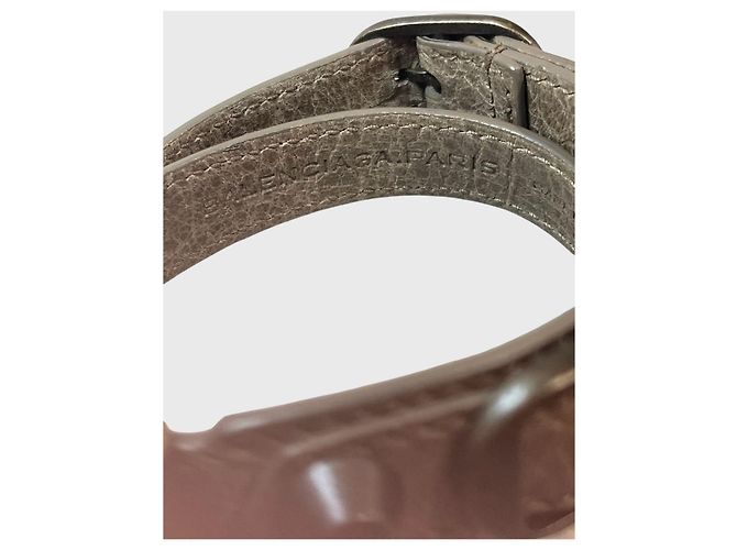 Bracciale Balenciaga Arena T.S Grigio - vista 4