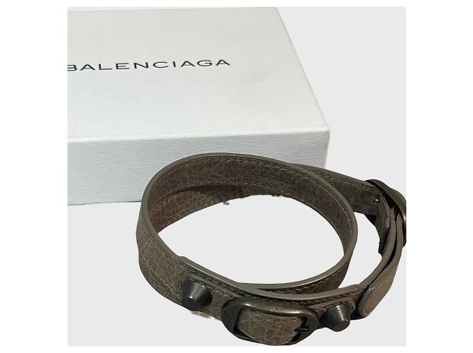 Bracciale Balenciaga Arena T.S Grigio - vista 6