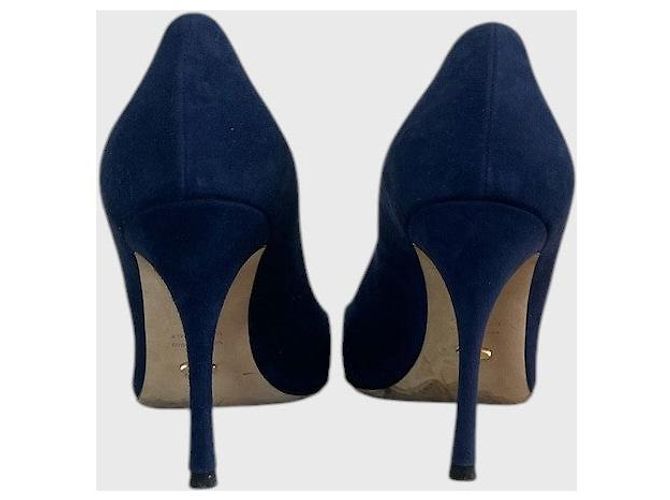 Décolleté Sergio Rossi blu T.36 - vista 3
