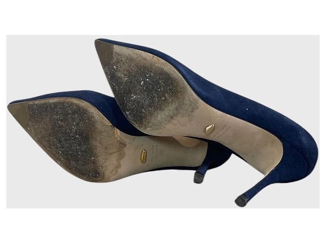 Décolleté Sergio Rossi blu T.36 - vista 4