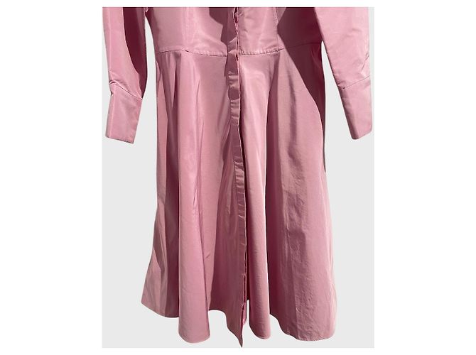 Carolina Herrera Kleid rosa T.40 Pink - Ansicht 4