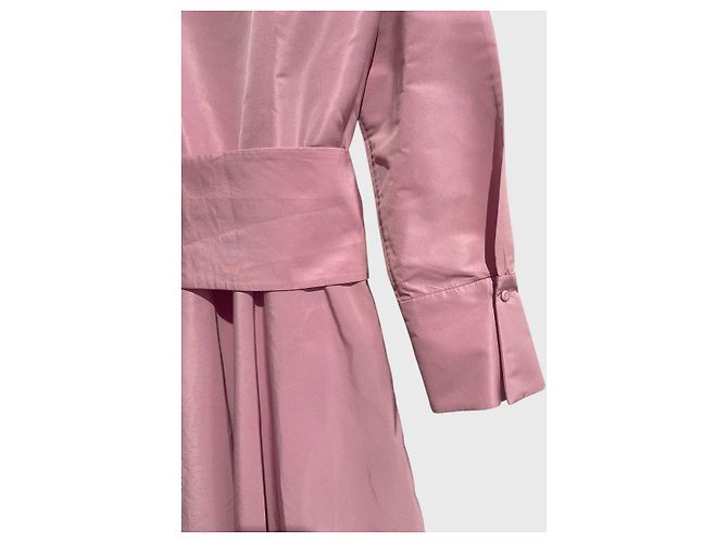 Carolina Herrera Kleid rosa T.40 Pink - Ansicht 7