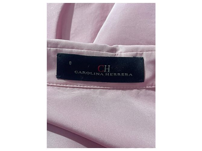 Carolina Herrera Kleid rosa T.40 Pink - Ansicht 8