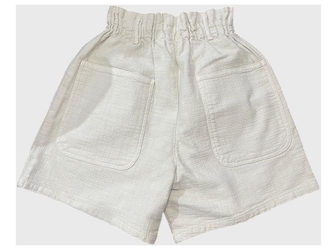 Pantaloncini Hod Winny beige in cotone - vista 3