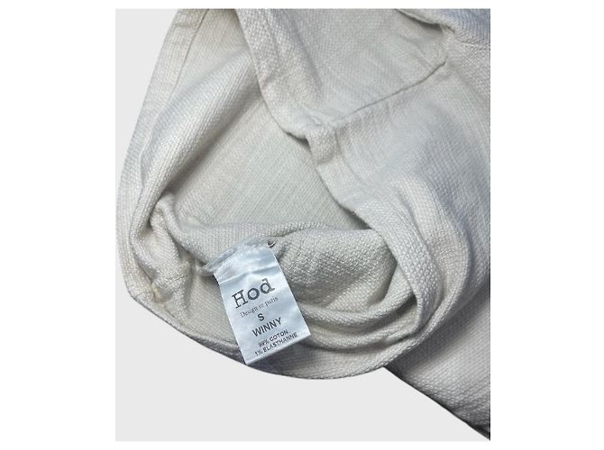 Pantaloncini Hod Winny beige in cotone - vista 6