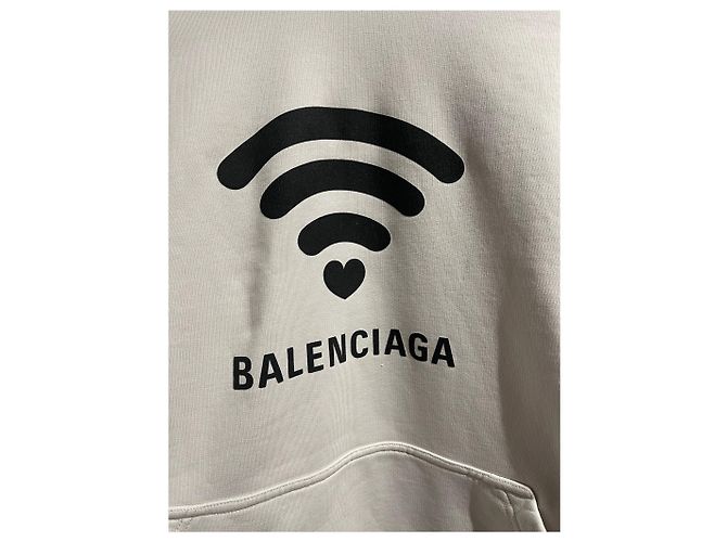 Balenciaga Sweatshirt beige T.S - Ansicht 3