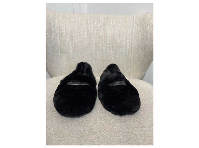 Bailarinas Gianvito Rossi negras T.37 Negro - vista 3