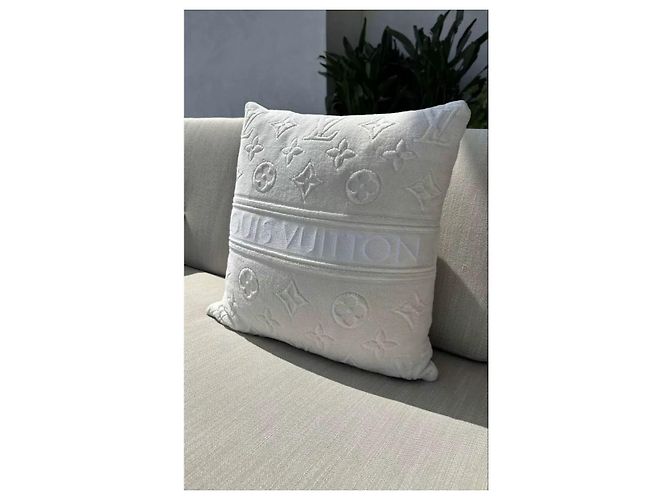 Coussin Louis Vuitton Federa per Cuscino LVacation Beach Beige - vista 2