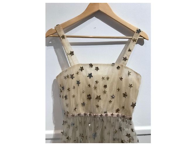 Valentino Garavani Valentino Sternenkleid T.36 Beige - Ansicht 3