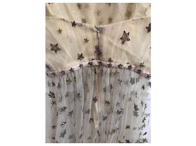 Valentino Garavani Valentino Sternenkleid T.36 Beige - Ansicht 5