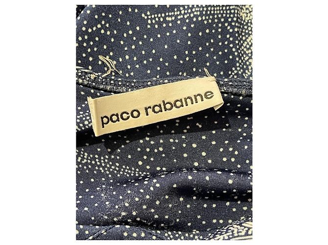 Falda Paco Rabanne azul T.42 - vista 4