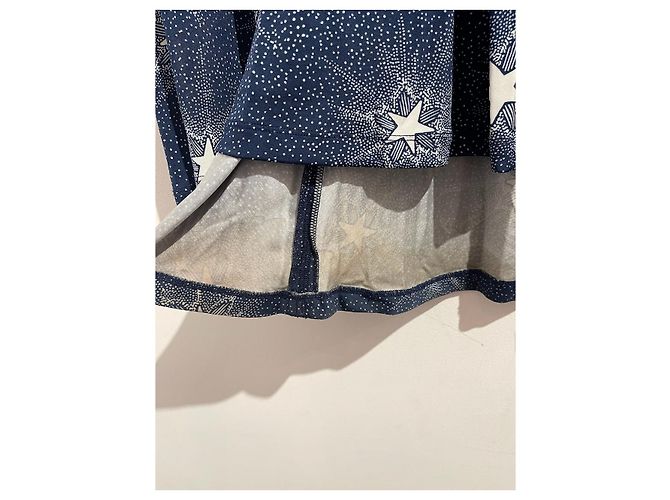Falda Paco Rabanne azul T.42 - vista 6