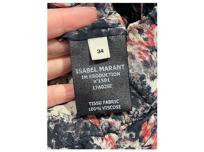 Isabel Marant Etoile Falda Isabel Marant T.34 Multicolor - vista 5