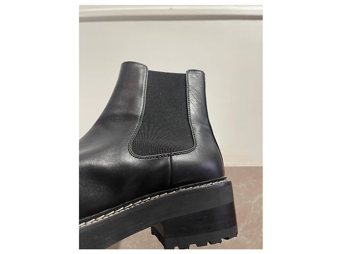 Botines Gabriela Hearst T.40 Negro - vista 7