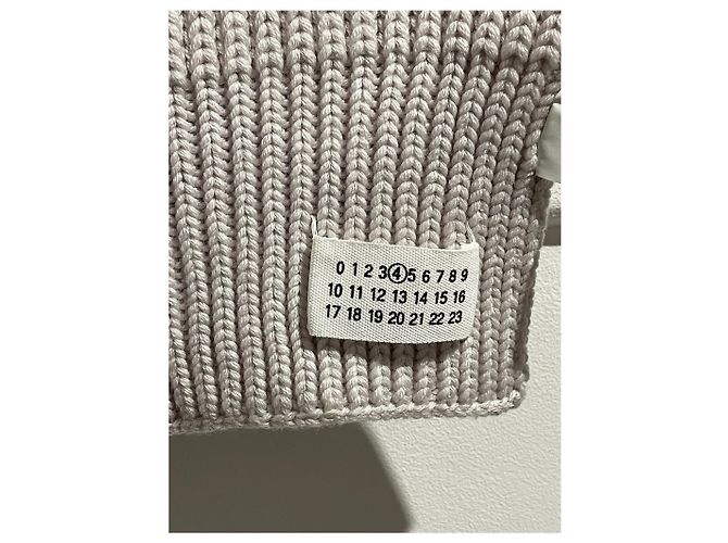 Maison Martin Margiela Bufanda Maison Margiela Beige - vista 2
