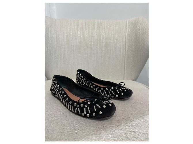 Alaïa Bailarinas Alaia negras T.35 Negro - vista 3