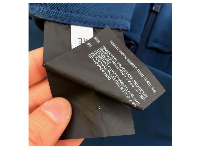 Pantalones Balenciaga Azules T.34 - vista 5