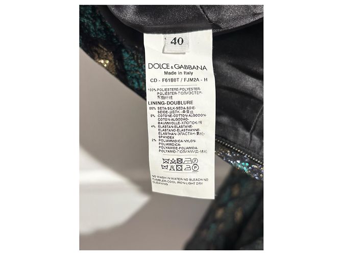 Abito Dolce & Gabbana blu T.36 - vista 7